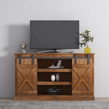 Console Table TV Cabinet with Locker