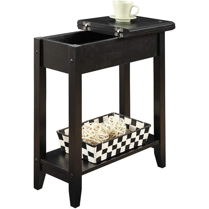 Convenience Concepts American Heritage Flip Top End Table
