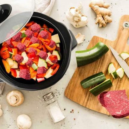 Courant 1.5 Quart Slow Cooker, Stainless Steel