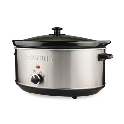 Courant 7.0 Quart Oval Stainless Steel Slow Cooker