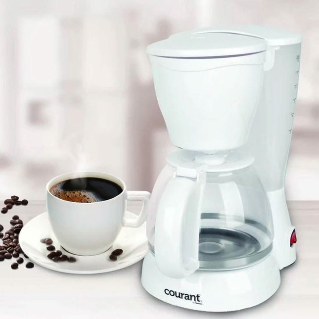 Courant  8 Cup Coffee Maker with Permanent Filter & Spoon