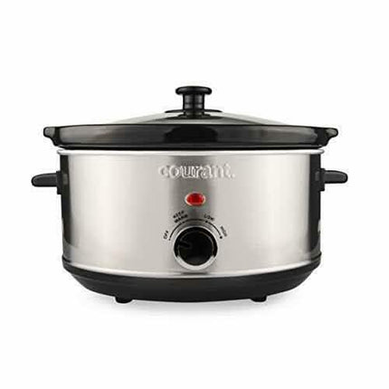 Courant Oval Slow Cooker Crock with Easy Options 3.5 Quart