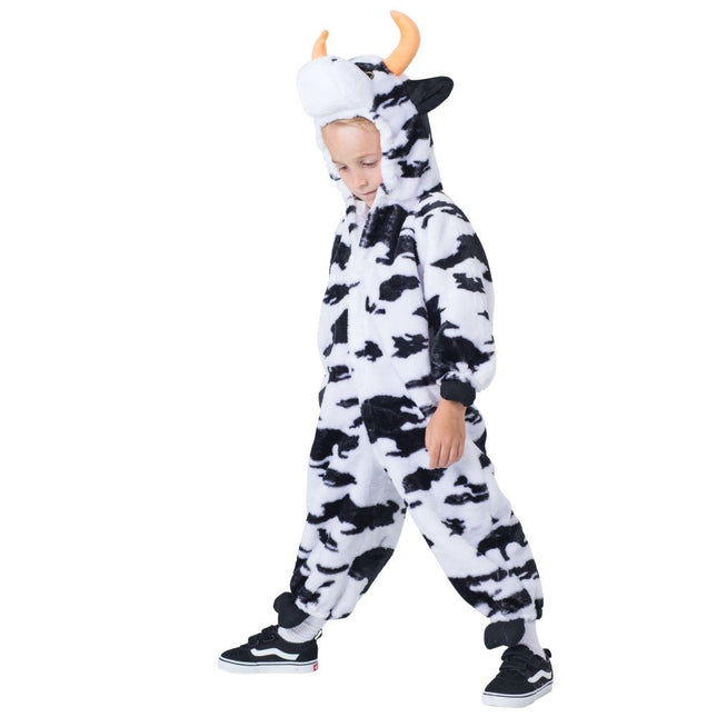 Toddler Cow Costume, Cute Farm Animal Outfit for Dress Up and Pretend Play