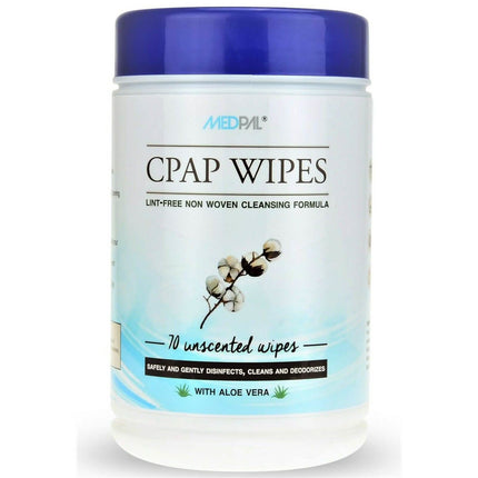 CPAP Mask Cleansing Wipes - Lint Free, Unscented - Easily Clean Sleep Mask