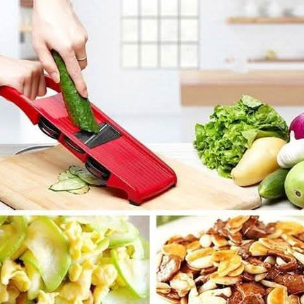 Creative Mandoline Slicer Vegetable Cutter with Stainless Steel Blade