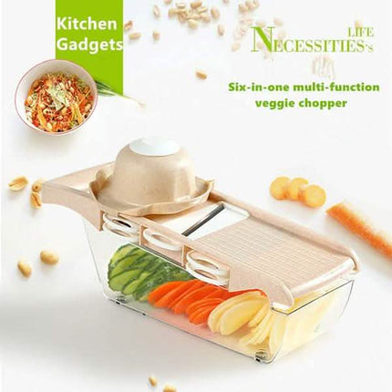 Creative Mandoline Slicer Vegetable Cutter with Stainless Steel Blade
