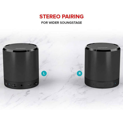 Creative Metallix Portable Mini Speaker - Black (Refurbished)