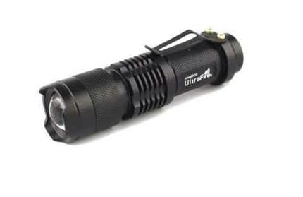 CREE XML T6 2000 Lumen Zoomable 3 Mode Focus LED Waterproof Flashlight