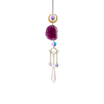 Crystal Sun Catcher Pendant Wind Chime Home Decor