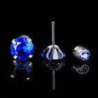 Silver / Blue