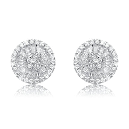 Cubic Zirconia Stud Earrings