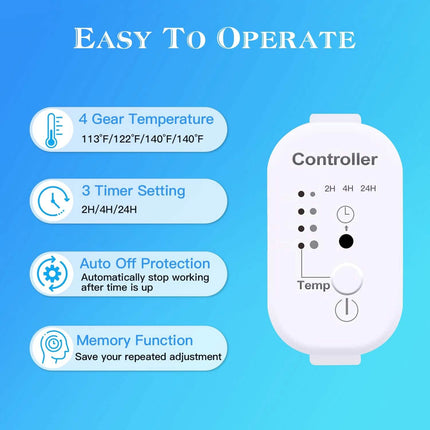 Curing  Machine Silicone Resin Heating Mat with Smart Timer