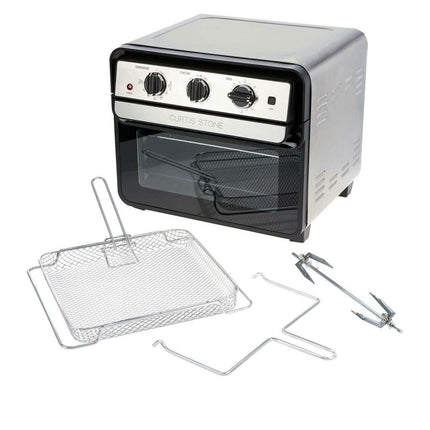 Curtis Stone Dura-Electric 1700-Watt 22L Air Fryer Oven with Rotisserie (Refurbished)