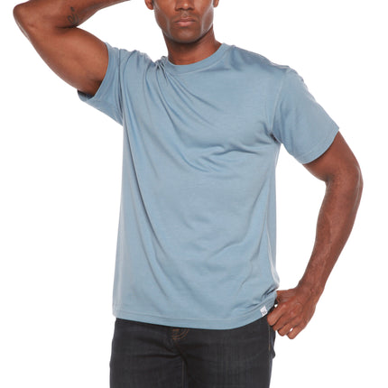 Custom Printed Men's Bamboo Viscose/Organic Cotton Short Sleeve T-Shirt