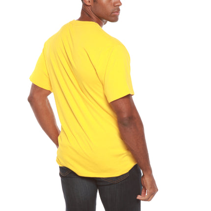 Custom Printed Men's Bamboo Viscose/Organic Cotton Short Sleeve T-Shirt
