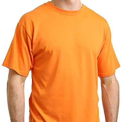 Custom Printed Men's Bamboo Viscose/Organic Cotton Short Sleeve T-Shirt
