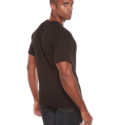 Custom Printed Men's Bamboo Viscose/Organic Cotton Short Sleeve T-Shirt