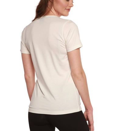 Custom Printed Women's Bamboo/Cotton Short Sleeve Scoop Neck Graphic T-Shirt