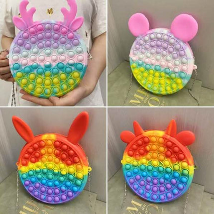 Cute Bag Pops Fidget Toys