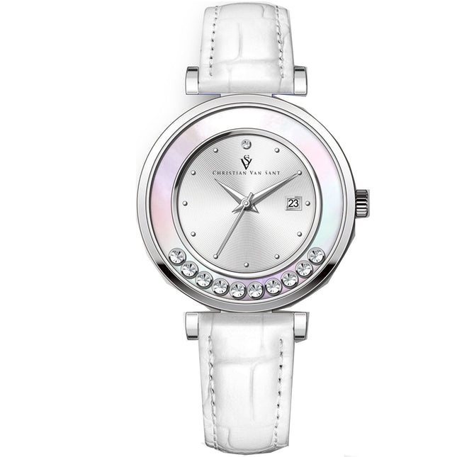 Christian Van Sant Women's Bria Watch | Elegant Designer Ladies Timepiece