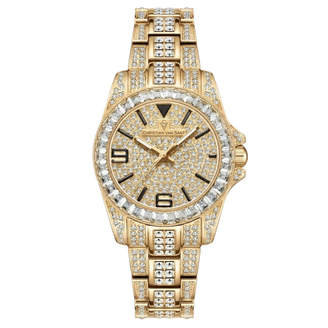 Christian Van Sant Women's Majestic Watch | Elegant Luxury Designer Timepiece