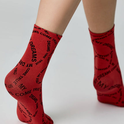 Dense Socks Conte Fantasy - Knitted "My dreams" Design