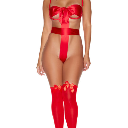 Wish List 2-Piece Wrapped Gift Bedroom Costume