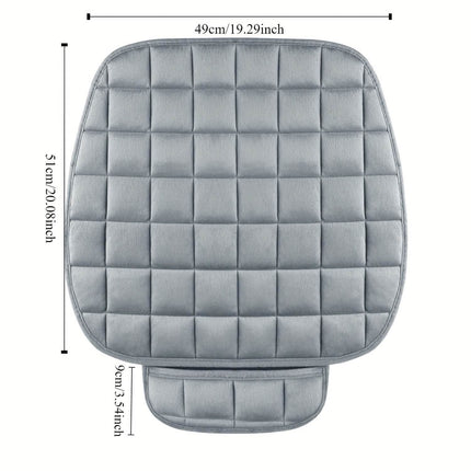 Winter Car Seat Cover – Universal Front Seat Cushion, Anti-Slip, Breathable