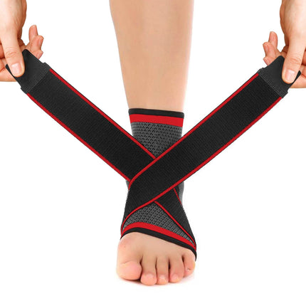 DCF Adjustable Ankle Compression Sleeve for Men and Women