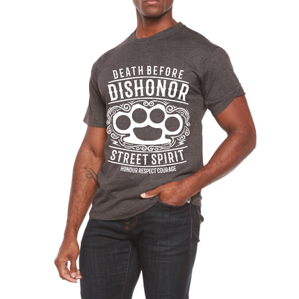 Death Before Men's Bamboo Viscose/Organic Cotton Short Sleeve Graphic T-Shirt