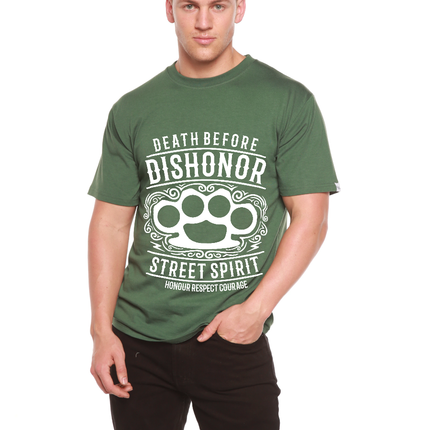 Death Before Men's Bamboo Viscose/Organic Cotton Short Sleeve Graphic T-Shirt