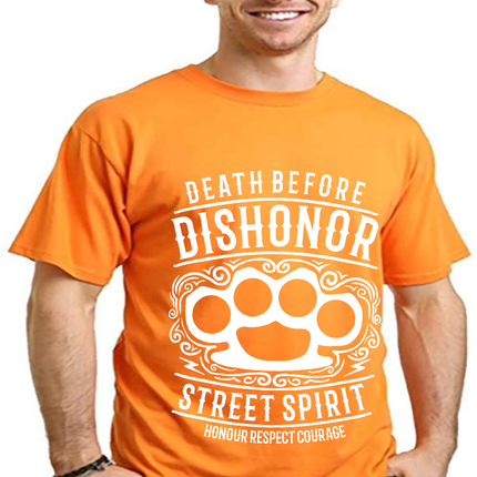 Death Before Men's Bamboo Viscose/Organic Cotton Short Sleeve Graphic T-Shirt