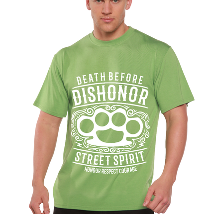 Death Before Men's Bamboo Viscose/Organic Cotton Short Sleeve Graphic T-Shirt