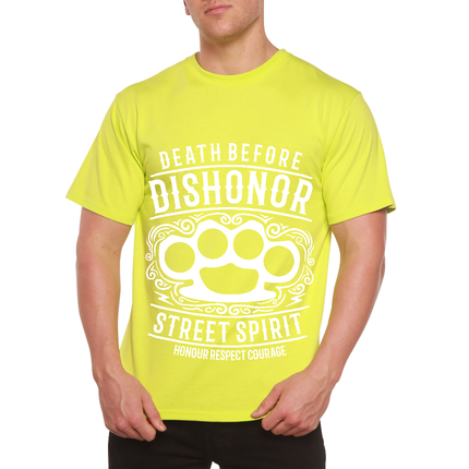 Death Before Men's Bamboo Viscose/Organic Cotton Short Sleeve Graphic T-Shirt