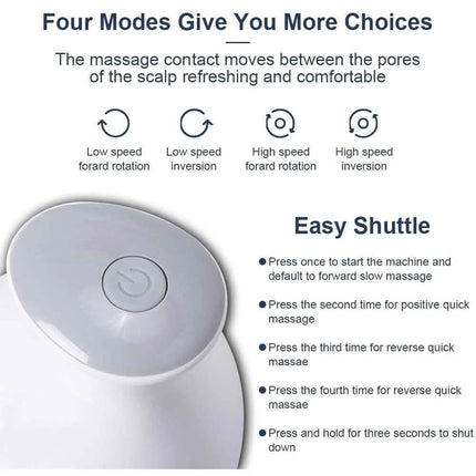 Deep Tissue Waterproof Scalp and Body Massager