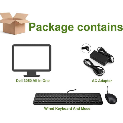 Dell OptiPlex 3050 All in One PC Desktop Computer 16GB RAM 512GB SSD (Refurbished)