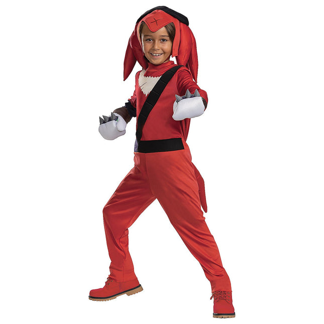 Knuckles Sonic Prime Unisex Child Costume by Disguise Costumes only at  TeeJayTraders.com