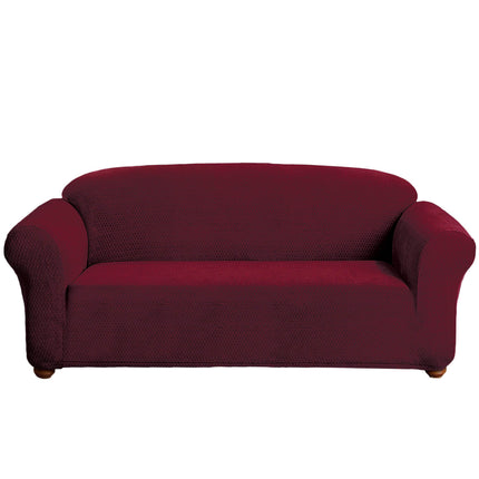 Diamond Pattern Velvet Waterproof Reversible Furniture Cover