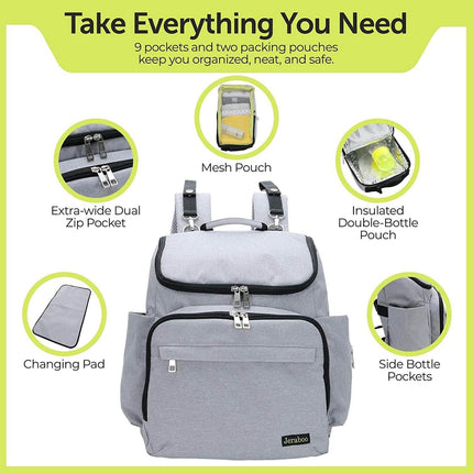 Diaper Backpack for Mom and Dad