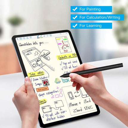 Digital Active Stylus Pen Pencil For iPad Android TouchScreen Fine Tip 1.5mm