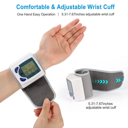 Digital Wrist Blood Pressure Monitor