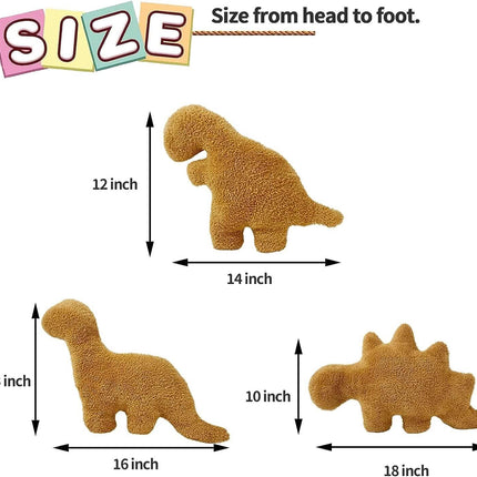 Dinosaur Chicken Nugget Plush