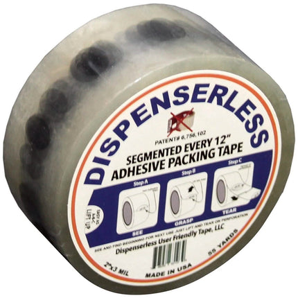 Dispenserless Tape