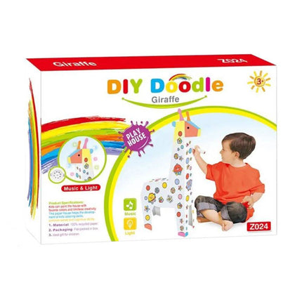 DIY 3D Coloring Cardboard