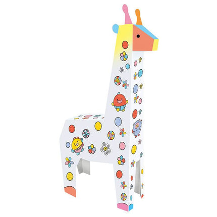 DIY 3D Coloring Cardboard