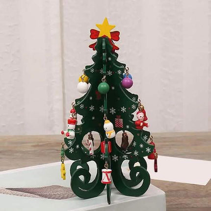 DIY Stereo Wooden Christmas Tree - Christmas Decoration Ornaments