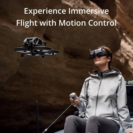 DJI Avata Fly Smart Combo (DJI FPV Goggles V2) - First-Person View Drone UAV Quadcopter with 4K Stabilized Video (Refurbished)