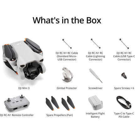 DJI Mini 3 | Premier Entry-Level Camera Drone  (Refurbished)