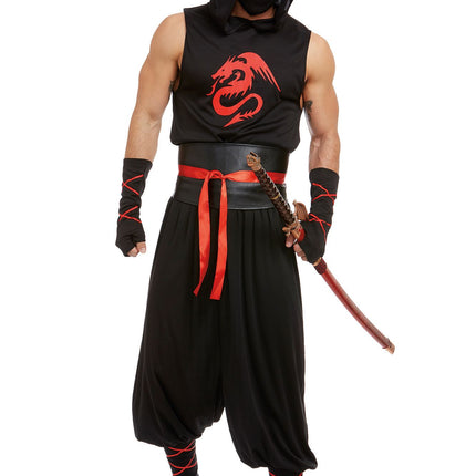 Ninja Men Shadow Warrior Costume