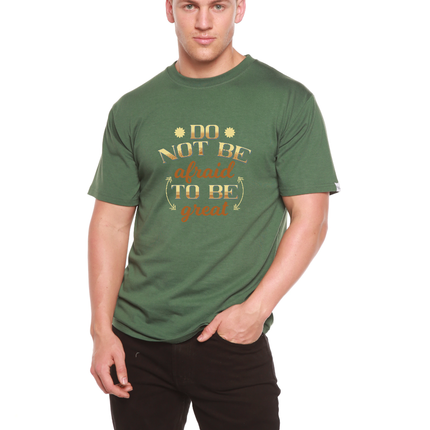 Do Not Be To Be Men's Bamboo Viscose/Organic Cotton Short Sleeve  Graphic T-Shirt